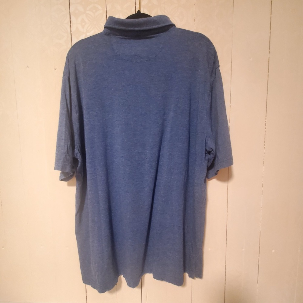Jachs New York Polo Shirt Mens Short Sleeve Navy Blue XXL Big And Tall 3X - Picture 8 of 10